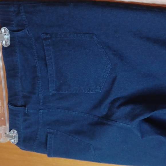 Faded Glory Pull On Dark Blue Denim Stretch Leggings Sz.16W. EUC! - Picture 4 of 5